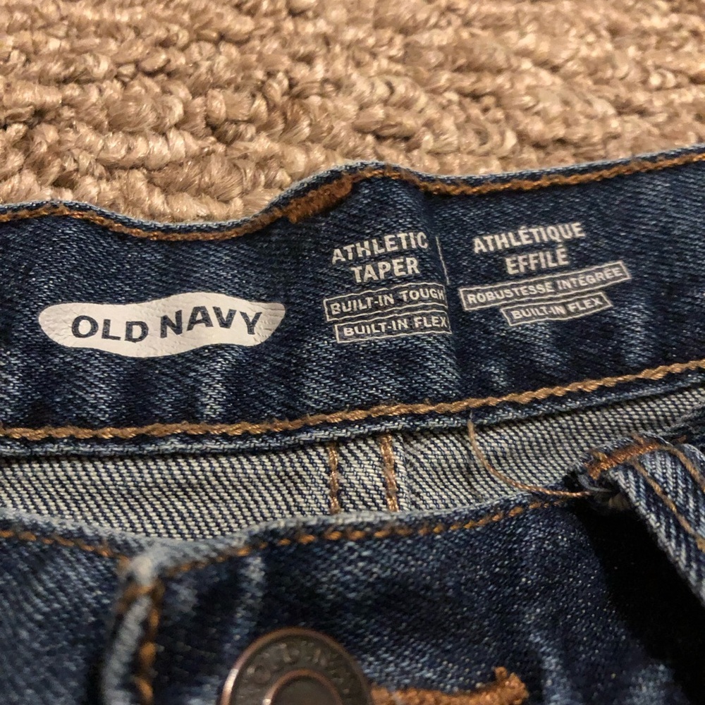 Old Navy Straight Leg Athletic Taper Size 30 - Picture 3 of 5